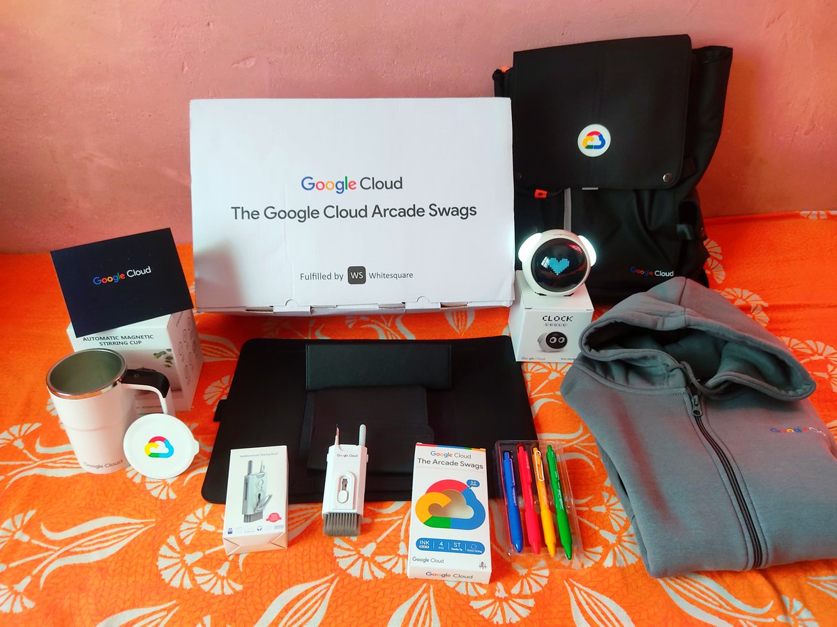i_aditya_paul's tweet image. Finally arrived Google arcade champion milestone swags!!!

@Google @GoogleIndia @GCPPodcast @googlecloud 
@arcade @GoogleArcade 

#gcp #cloud #googlecloud 
#milestone #HardWorkPaysOff #learningprocess #learnInPublic #arcade #Google #tech #learninganddevelopment