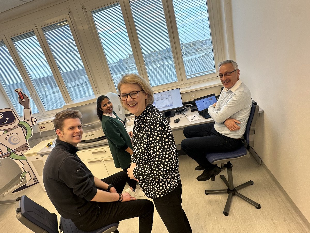 Thank you Geraldine Langan &amp; Tim Langan from LanganBach Services Limited 🇮🇪 and jean-charles lunel from Eurobio Scientific FR 🇫🇷 you all rock 🤩! What a great training comes to an end ! Happy weekend 🫶
#Ceveron_s100 an explosion of possibilities in your coag lab ! 🤖💥🤩🥰