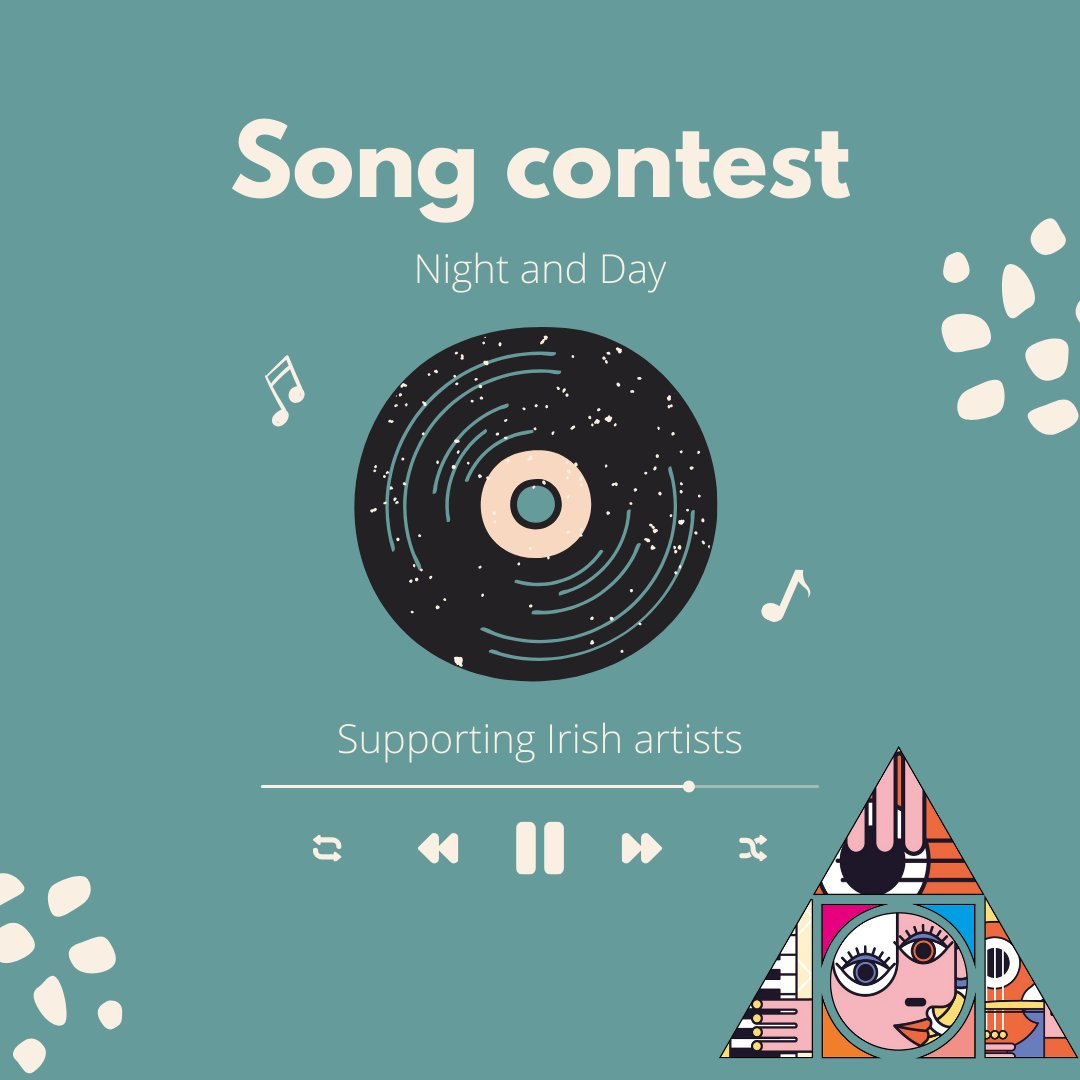 Night and Day (@nightdayfest) on Twitter photo Reminder that entries for out annual song contest in association with <a href="/soundcaster_ie/">Soundcaster Studios</a> & Paddy Jordan Recording Studio close on 30 April.
Please specify on your entry if you are entering the school aged section of the competition.
<a href="/mus_gen/">Music Generation Ireland</a>
nightandday.ie/song-competiti… Reminder that entries for out annual song contest in association with <a href="/soundcaster_ie/">Soundcaster Studios</a> & Paddy Jordan Recording Studio close on 30 April.
Please specify on your entry if you are entering the school aged section of the competition.
<a href="/mus_gen/">Music Generation Ireland</a>
nightandday.ie/song-competiti…
