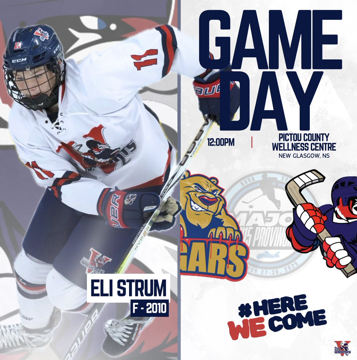 GAME(S)DAY!

Wrapping up the round robin this afternoon against the Cougars.

#HereWeCome