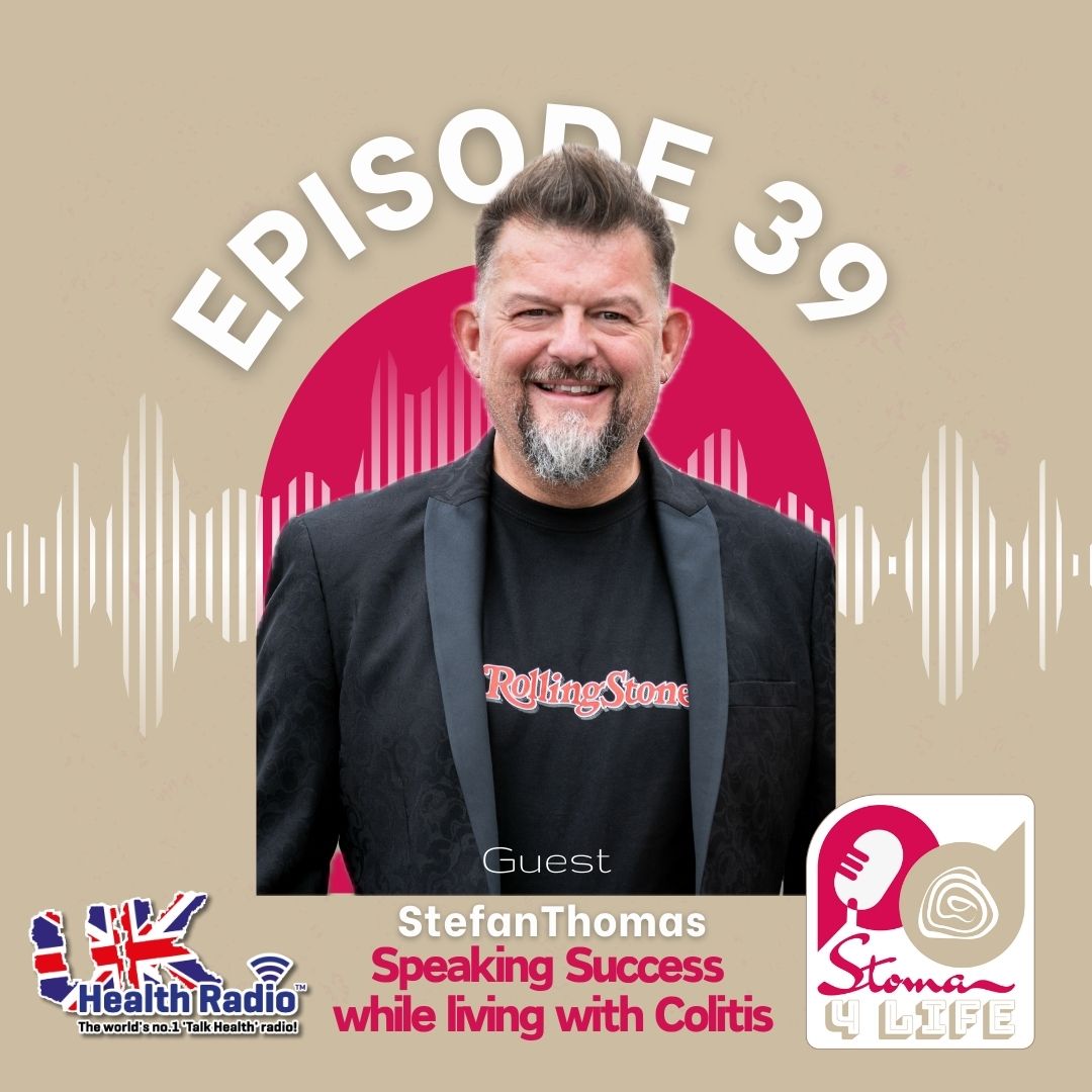 Stoma4Life (@stoma4life) on Twitter photo New on @stoma4life <a href="/ukhealthradio/">UK Health Radio™</a> I chat with speaker & bestselling author Stefan Thomas about life behind the mic—while living with ulcerative colitis. Resilience, humour & real talk.
👉🏼 🎧 bit.ly/440LFek #Stoma4Life #ChronicIllness #Podcast New on @stoma4life <a href="/ukhealthradio/">UK Health Radio™</a> I chat with speaker & bestselling author Stefan Thomas about life behind the mic—while living with ulcerative colitis. Resilience, humour & real talk.
👉🏼 🎧 bit.ly/440LFek #Stoma4Life #ChronicIllness #Podcast