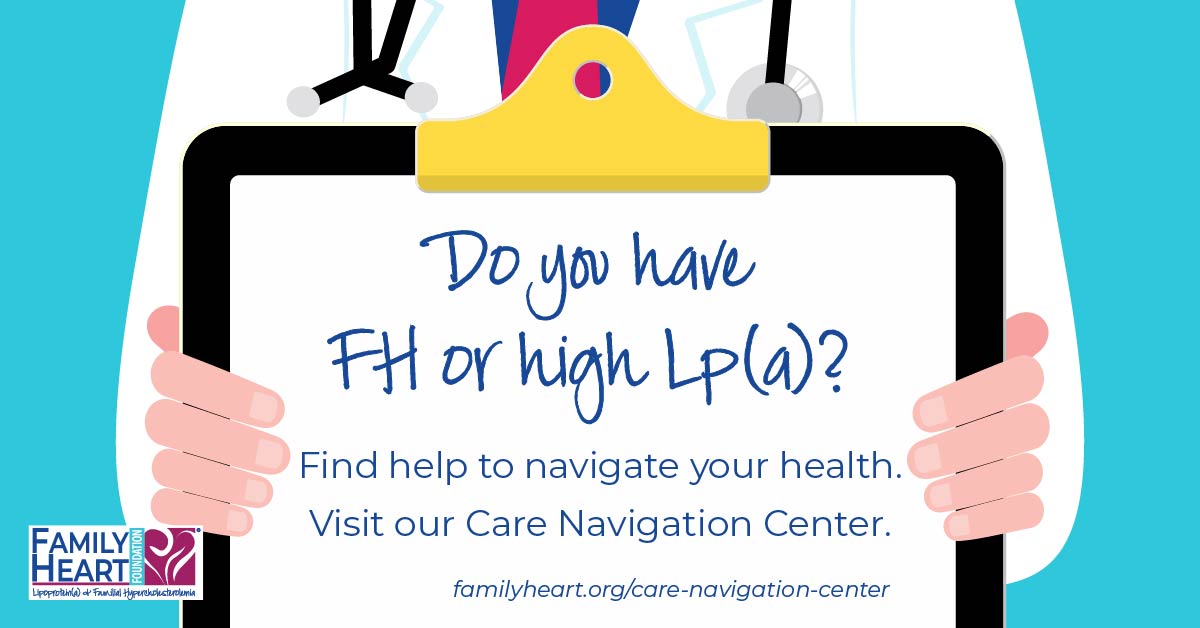 Recently diagnosed with FH or high Lp(a)? Our Care Navigation Center is a dedicated place for you to get answers about your specific health journey. Reach out today at no cost to you to connect with one of our Care Navigators. #KnowFH #KnowLpa familyheart.org/care-navigatio…