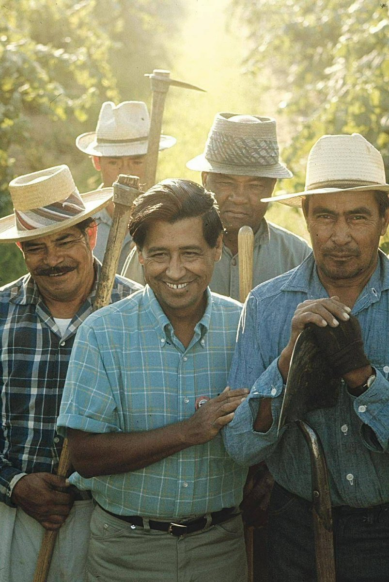 "Once social change begins, it cannot be reversed. You cannot un-educate the person who has learned to read. You cannot humiliate the person who feels pride. You cannot oppress the people who are not afraid anymore." -#CesarChavez #WeFeedYou