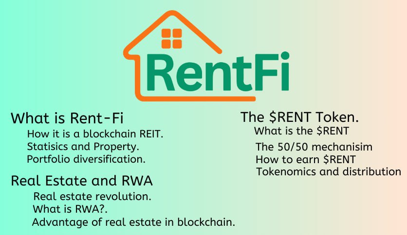 Jimmyblogg's tweet image. What is RentFi🏠, real estate, and RWA??

Know the simplicity of real estate with the help of RentFi.
Impact of "Real Estate" on blockchain bringing about "RWA"

"Does @RentFi_io serve as a bridge for real estate and blockchain?" 🤔

Let me walk you through RentFi
 -A thread. 🧵-