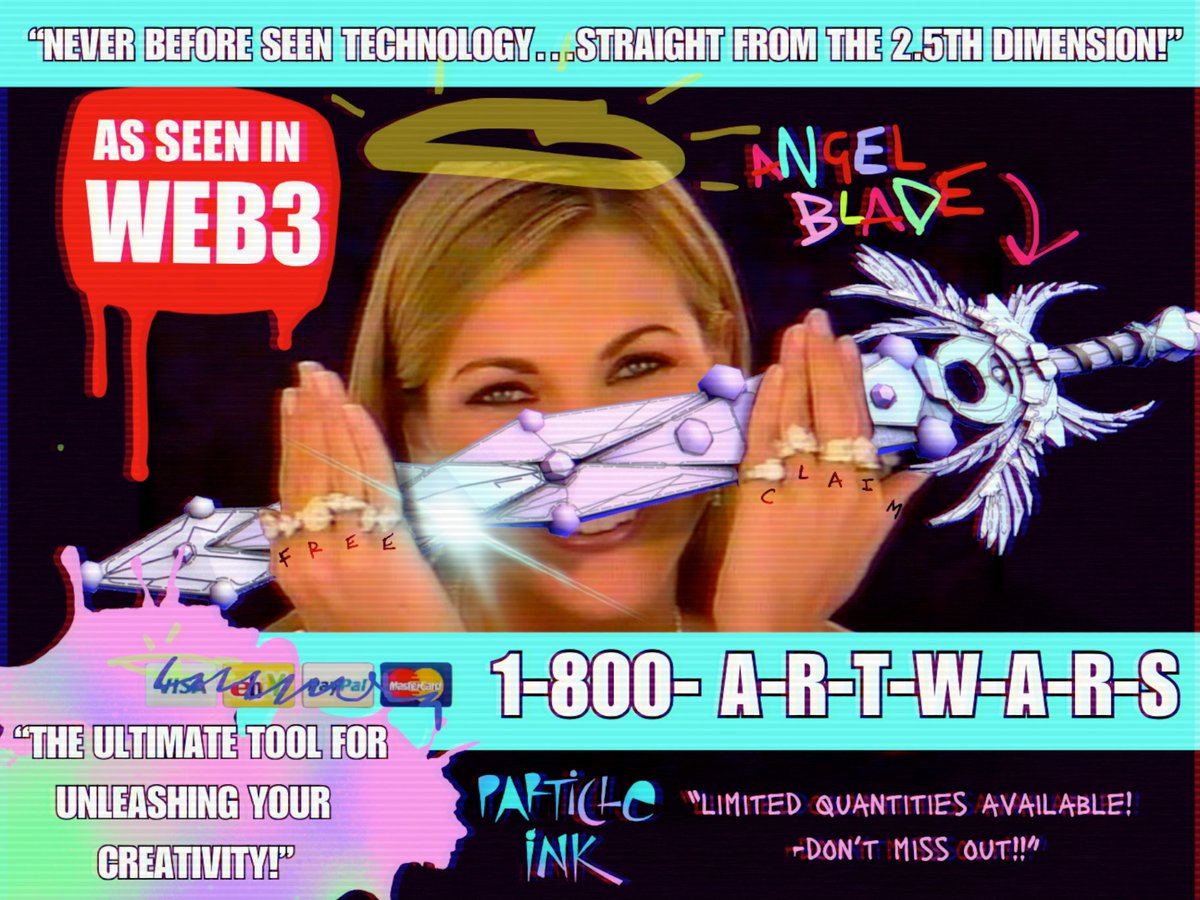 Never before seen technology… straight from the 2.5th Dimension 🤺

Will the Angel Blade be yours to wield?