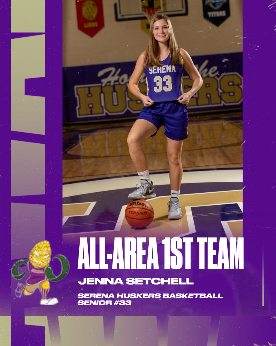 Jenna Setchell and Macy Mahler both made All Area. Congrats on a great season and career