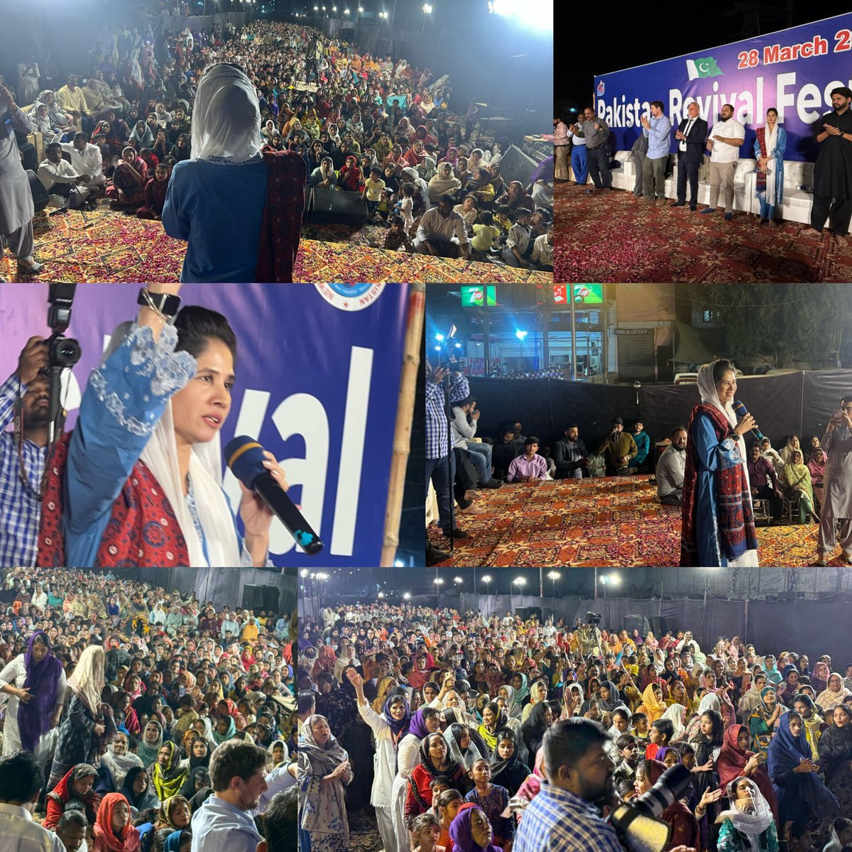 PPPMWingMalir's tweet photo. MPA &amp; Parliamentary Sec for Minority Affairs, @RoomaMatto attended a powerful evangelistic &amp; healing service in Pahar Ganj Khi, on the invitation of Dr. Pastor Sultan S Bhatti &amp; Pastor Ahmed M Laal Evangelist Raef (Germany) shared the Word A blessed gathering, @BBhuttoZardari https://t.co/xlNQDjRox0