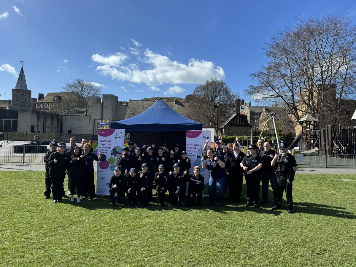 The Dover CAP is now launched, a sunny day greeted partners and residents to the Impact Festival being held in Dover. CAPs are successful when great partnerships are forged, thanks to everyone for their hard work so far <a href="/kentprotect/">Public Protection - Kent</a> <a href="/KentPoliceDover/">Kent Police Dover</a> <a href="/CAPUKTweets/">Community Alcohol Partnerships</a> <a href="/DoverDC/">Dover District Council</a>