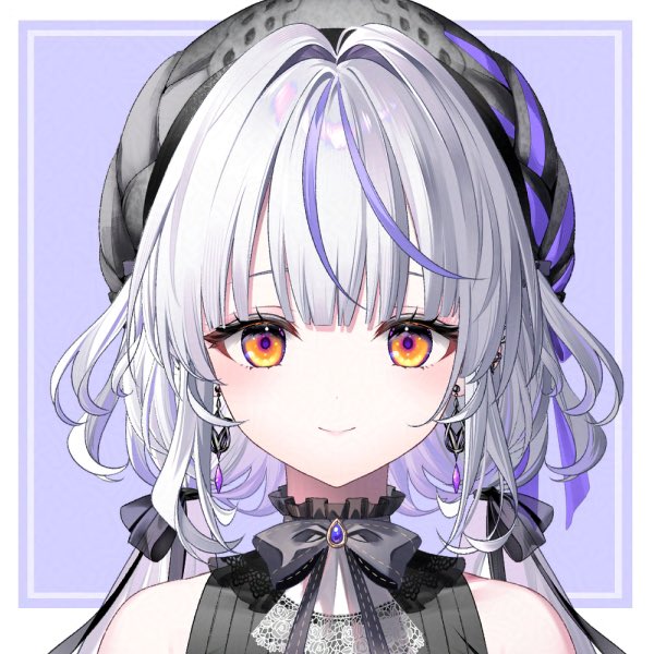 「ななしいんく所属瑚白ユリちゃん()のママになりましたイメージカラーの白から黒にイ」|りいちゅ❄️アニメ化！ひきこまり②巻1月25発売のイラスト