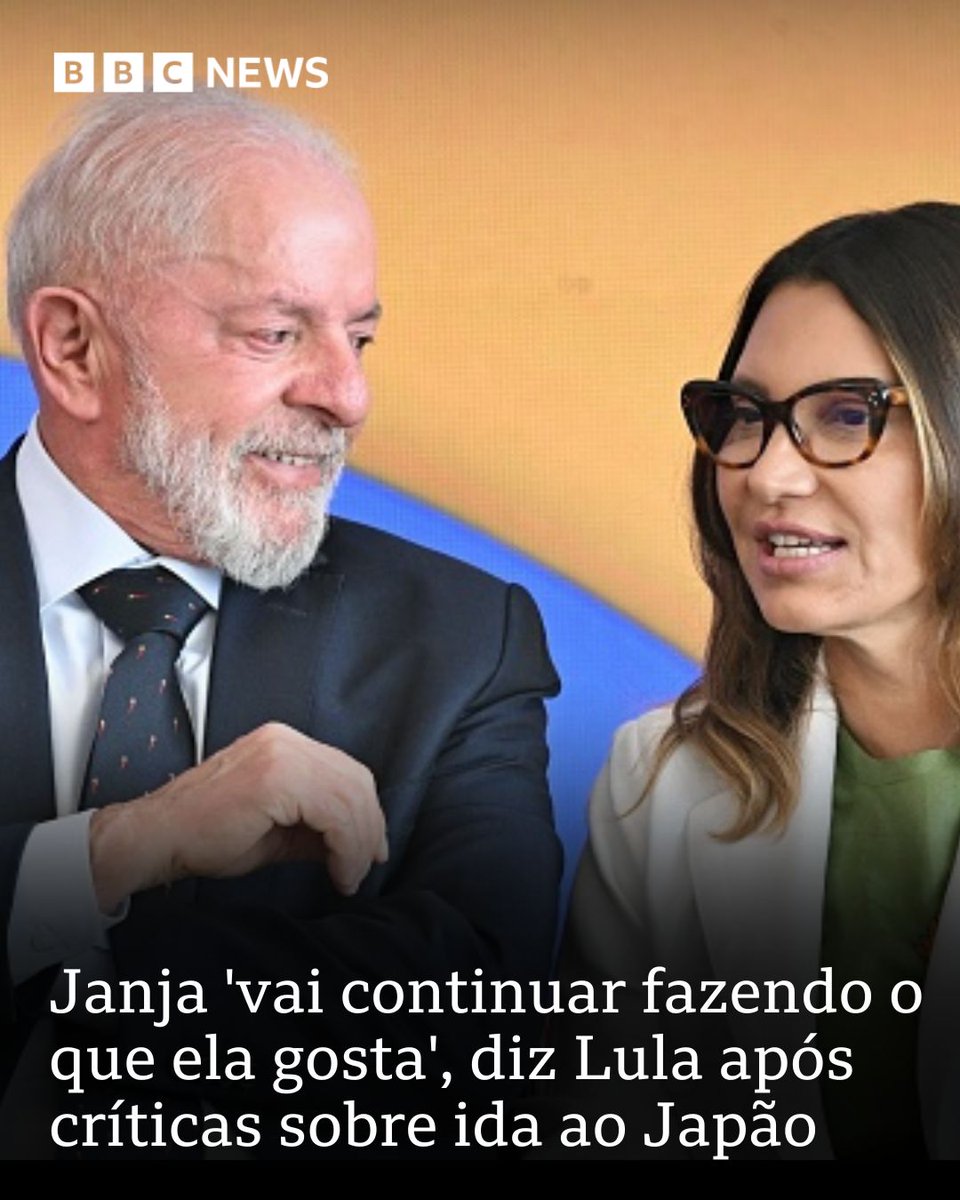 "Primeiro que a minha mulher não é clandestina", disse o presidente. "Ela vai continuar fazendo o que ela gosta, porque a mulher do presidente Lula não nasceu para ser dona de casa."

bbc.in/4ced8eP