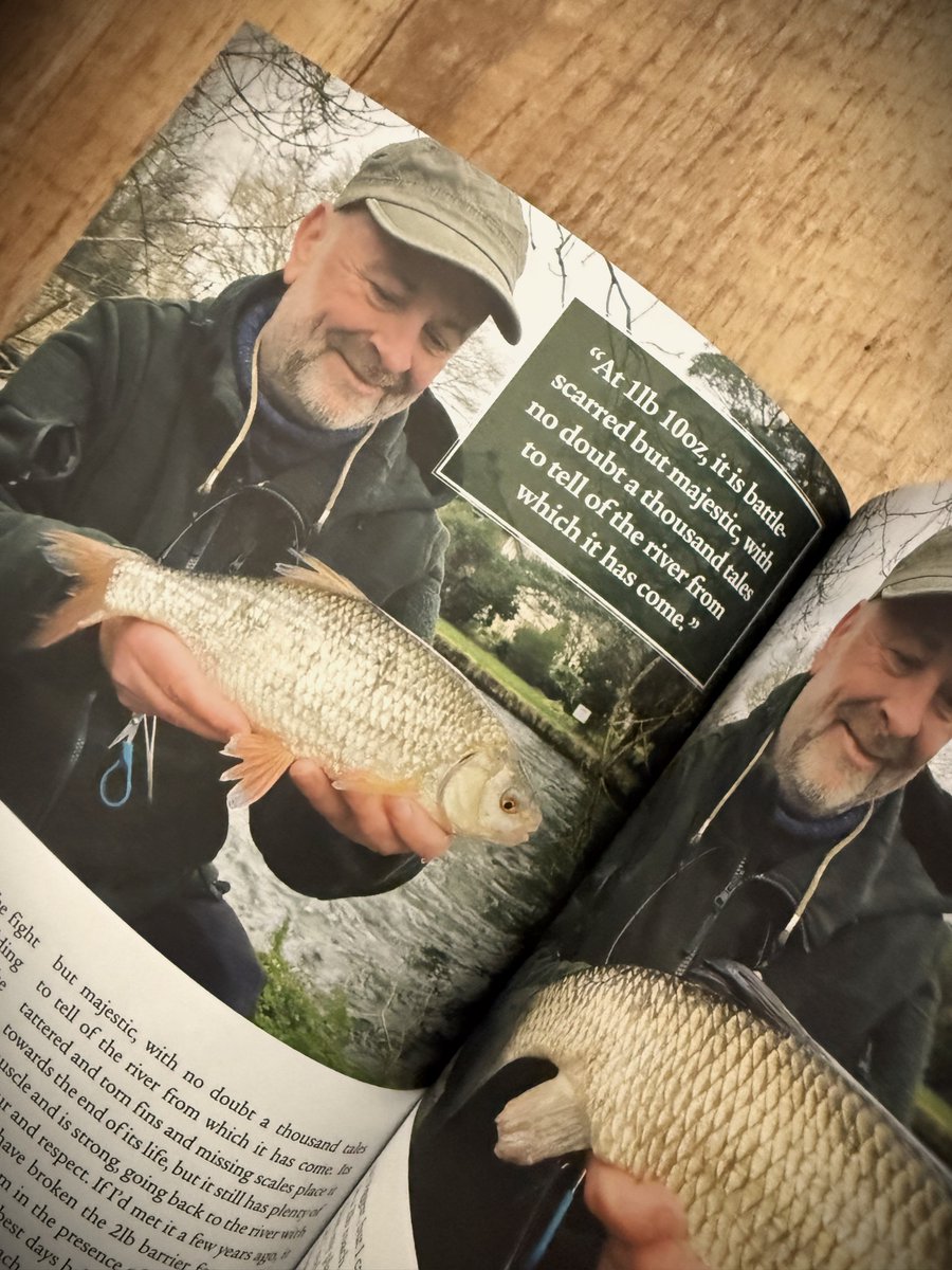 fallonsangler's tweet image. The boss made it down to the Test shortly before the coarse season's end.

He caught plenty of fish, to a watery soundtrack, including a pike that delivered a poignant symmetry.

Read 'Songlines', by Garrett Fallon, in Issue 37.

To order or subscribe - fallonsangler.net/shop/