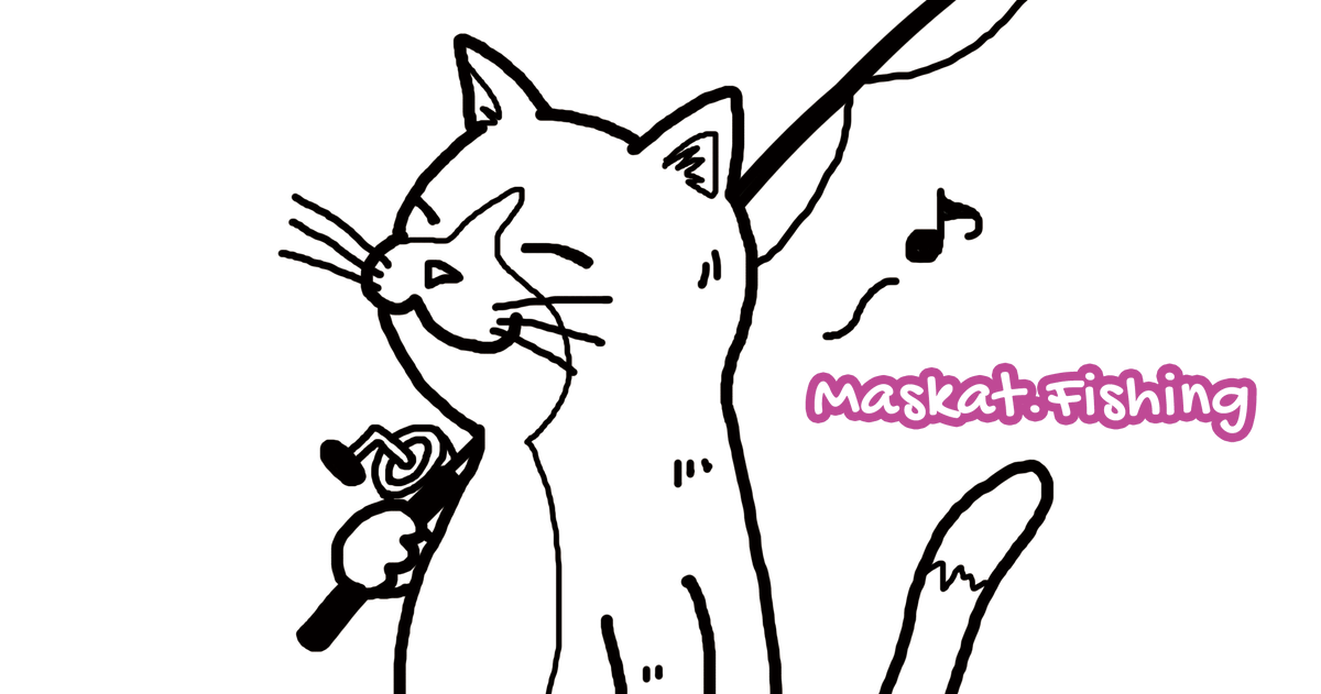 MaskatFishing's tweet photo. スズリはじめました。
なにやらオリジナルのアイテムがつくれるという「すずり」ご存じですか？
私は知りませんでした。
この度、このサイトでアイテムを作ってみました。釣りが楽しくなるようなデザインを提供出来たらうれしいです。皆様、お見知りおきを～♪
https://t.co/a5aOtFN38g #suzuri https://t.co/WOqYLBnUi1
