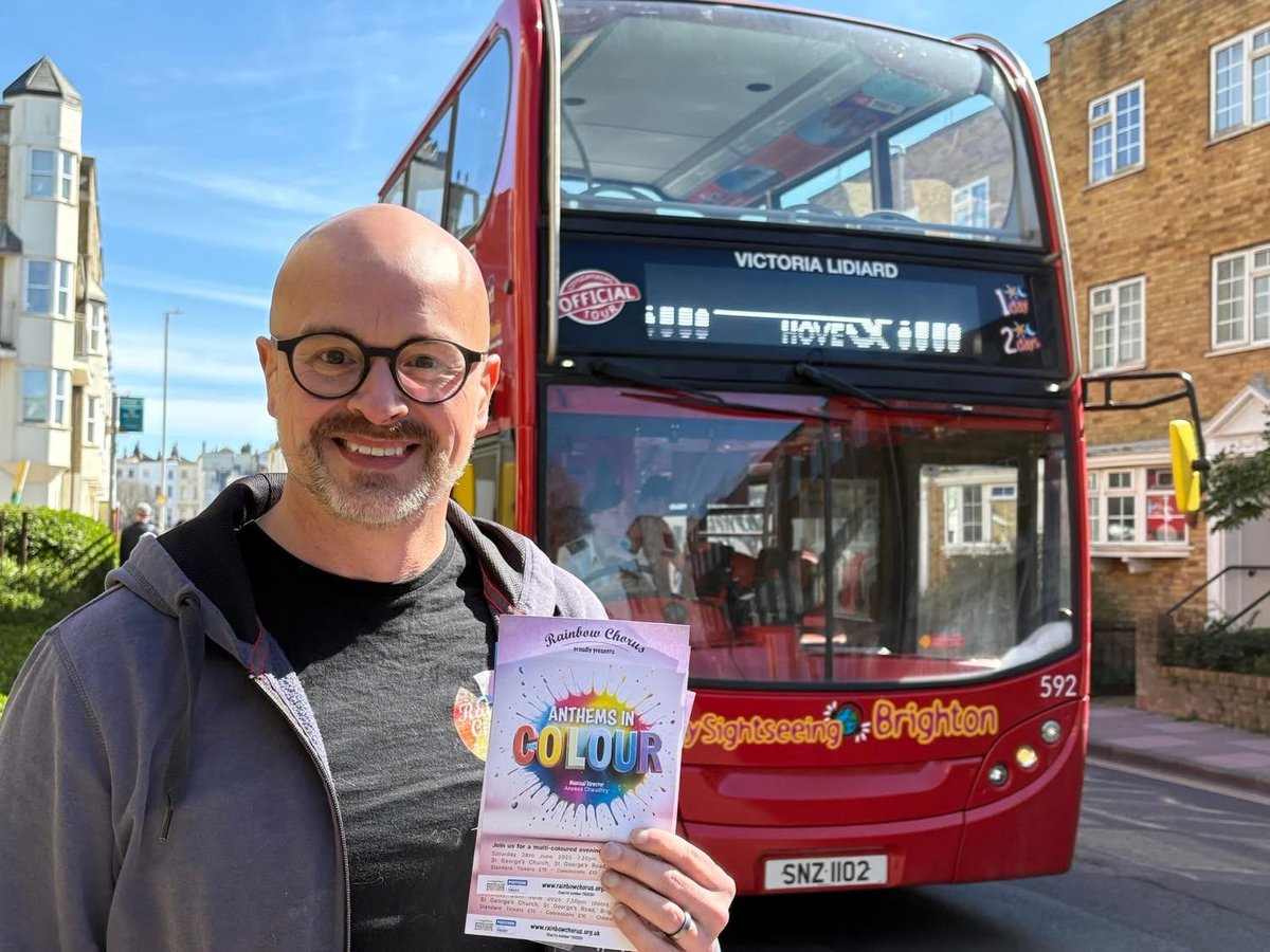 Come on down to St George’s Church in Kemptown - Rainbow Chorus has a stall - come and say hello ! Til 4pm…
#brighton #hove #lgbtqia #community