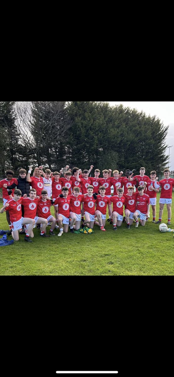 Our Junior Footballers were victorious over @colaistechillian in the Leinster Semi Final. We now face Arklow on Tuesday in the Leinster Final.