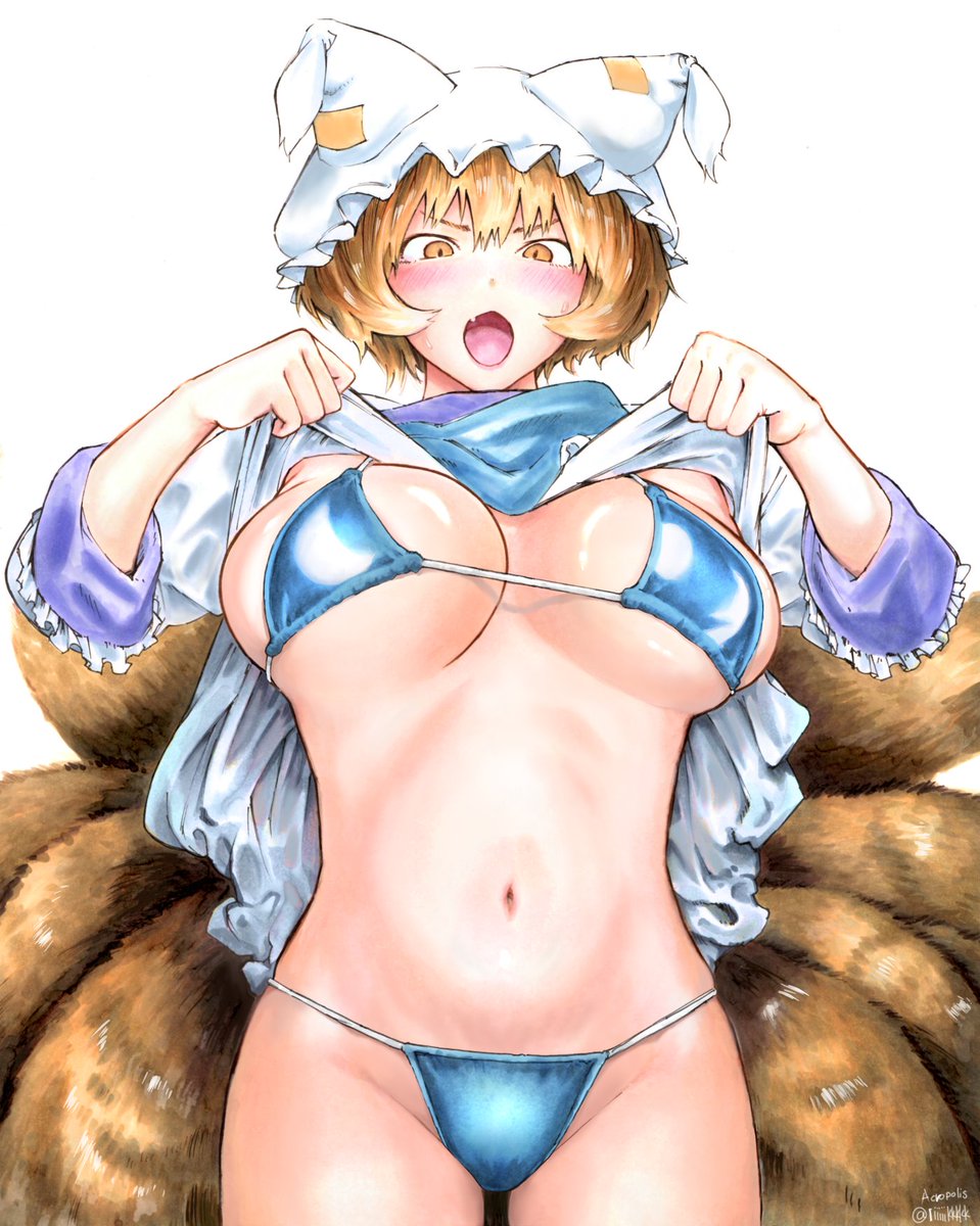 八雲藍 「#上手いとか下手とかそういうのは関係なく自分が気に入っている絵 」|アクロポリスのイラスト