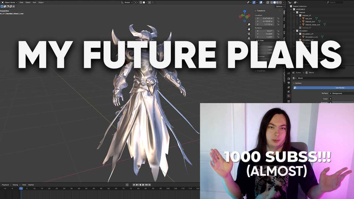 Hello everybody! I`ve made a video about my future plans for the VOID WALKER cinematic.
youtu.be/PBGEMt_fDM0