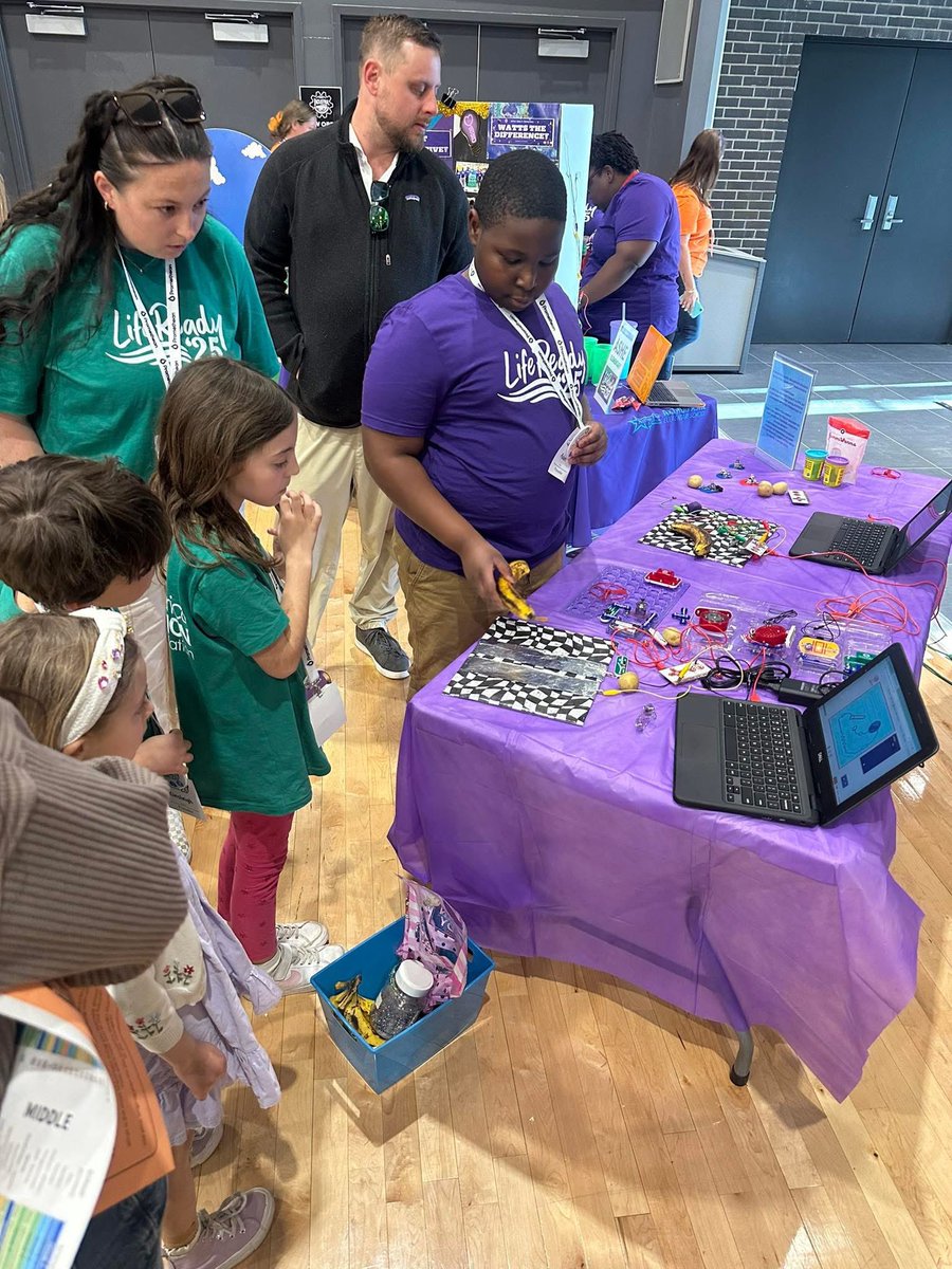 We are very proud of these 5th graders and their teachers for representing Ashe at Life Ready 2025!