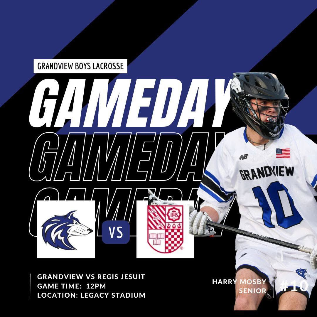 🥍 GAMEDAY – LET’S GO WOLVES! 🐺

The Grandview Wolves are hitting the field at home today to take on the Regis Jesuit Raiders — both JV and Varsity are in action!

📍 Varsity 🆚 Regis 
🕛 12:00 PM 
📌 Legacy Stadium 
🎟️ Tickets available on GoFan.co
#GoWolves