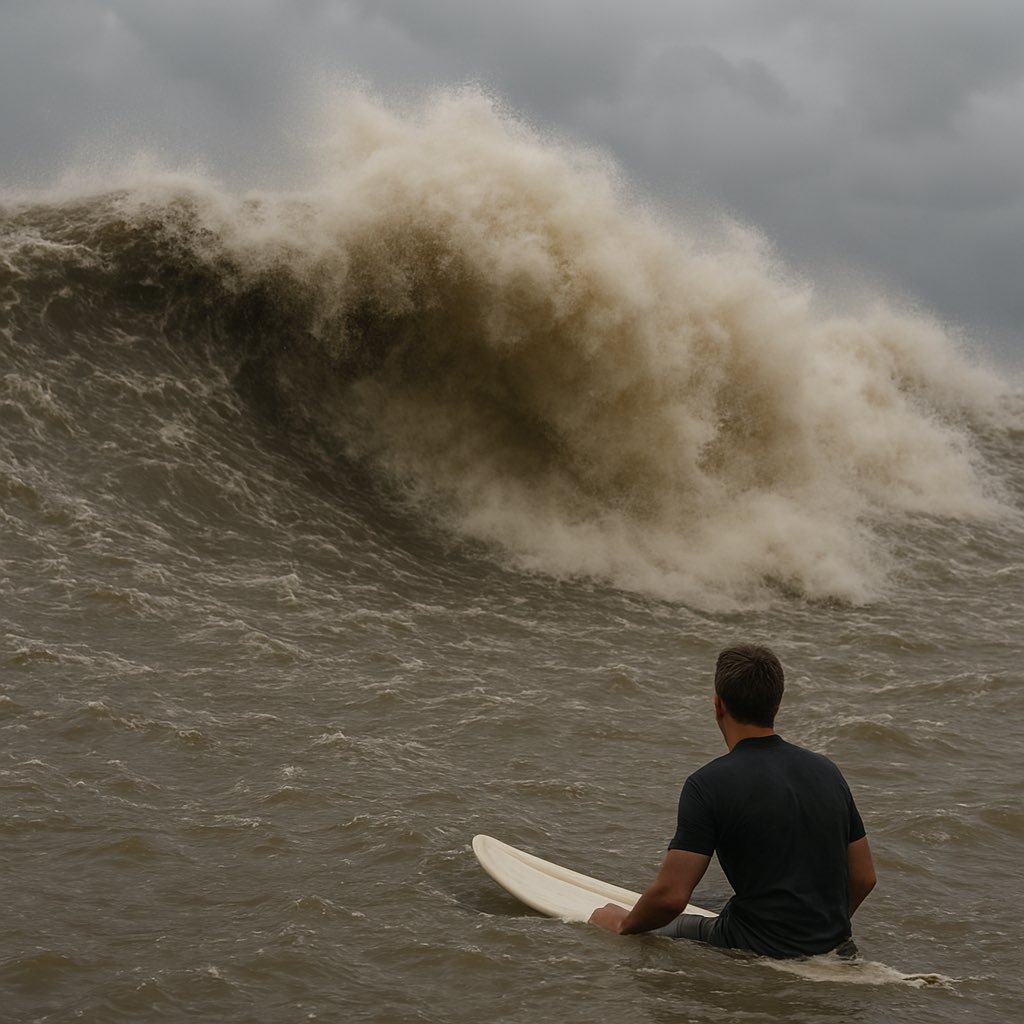 nickfedele's tweet photo. @MatznerJon The wave/tsunami exists. There are tons of retiring business owners. It’s just that most of the community pitches the wave to look one way but the reality is it looks quite different. Still rideable, just not as glamorous or perfect. https://t.co/VP8742Uoty