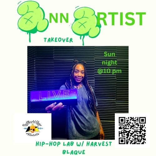 Sunday night <a href="/10/">PR</a> we wrap up #WomensHistoryMonth with the incomparable Ann Art. Join us as we break mental bread and listen to her new sounds as well as songs that inspire her. You can only catch it on OutWorld Fleet Radio. outworldfleetradio.online #hiphop