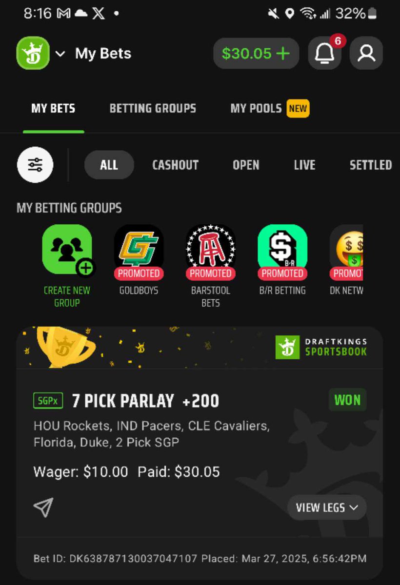 #greenteam #letsgetpaid #DraftKings