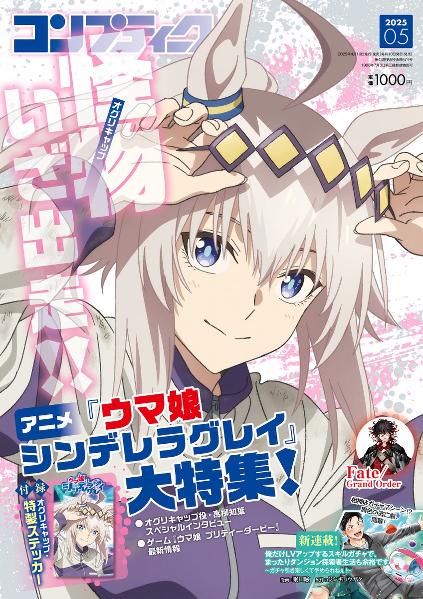 ウマ娘 シンデレラグレイ 単行本1巻 表紙 特製ポスター オグリキャップ ウマ娘 シンデレラグレイ 単行本1巻 表紙 特製非売品ポスタ