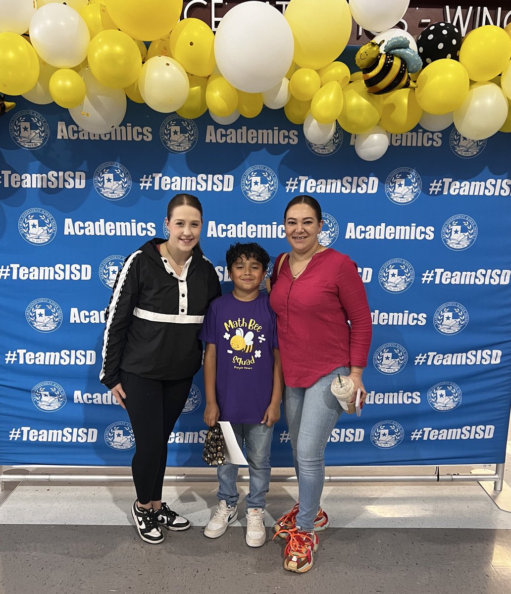 Congrats to our Math Bee 🐝 5th Grade Superstar! Hooah 💜