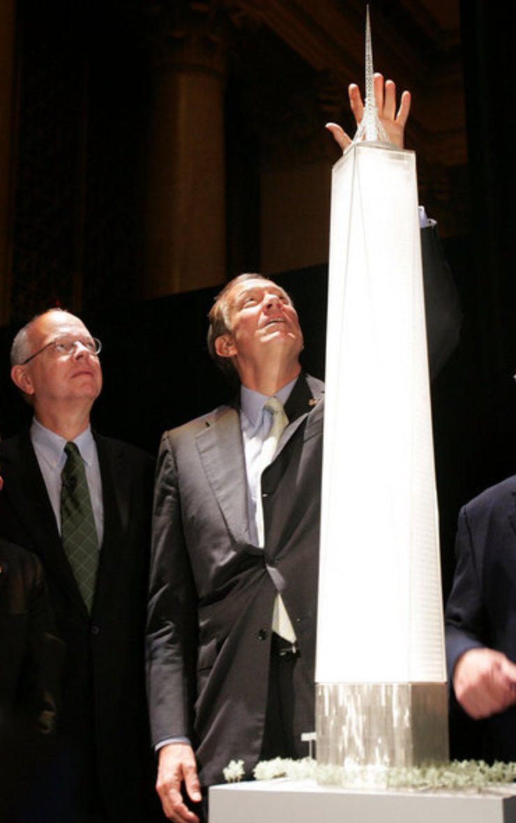 David Childs was a brilliant architect and dear friend whose vision gave us the Freedom Tower. He understood this wasn't just a building, but a symbol of American resilience. His masterpiece now stands tall above New York's skyline—a lasting testament to his genius,