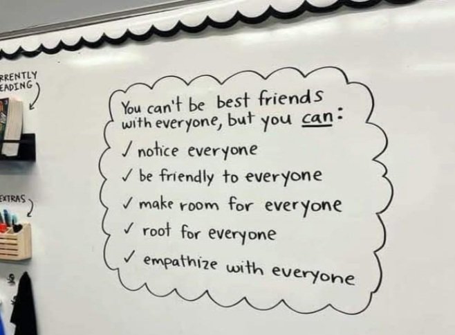 Simple and easy for even the youngest children to understand and maybe a bit of a reminder maybe for us to model too ☆