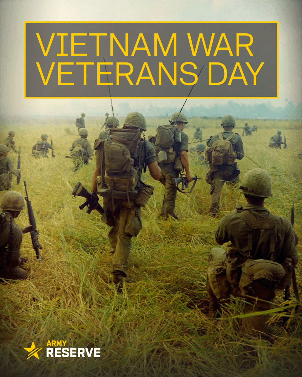 On #VietnamVeteransDay, the U.S. Army Reserve thanks and honors our Vietnam veterans and their families.

<a href="/USArmy/">U.S. Army</a>
