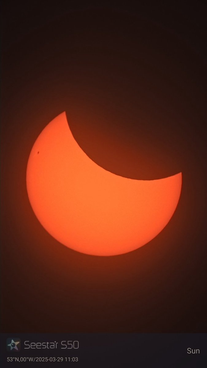 Partial solar eclipse