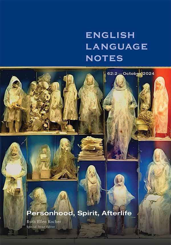 DukePress's tweet image. The #WeeklyRead is “They Will Say: Ritual Naming and Living beyond the Pale with Candyman” by Zayla Crocker. The article appears in Personhood, Spirit, Afterlife, a special issue of English Language Notes (62:2). 

Read it for free until 6/30: buff.ly/jxcfZXG