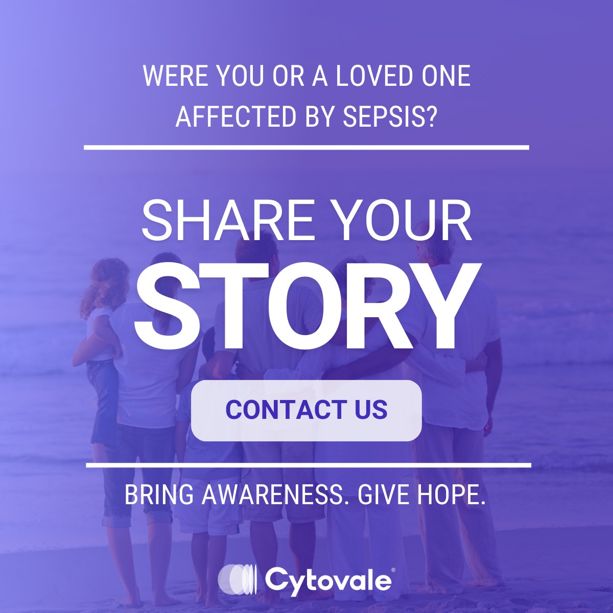 Cytovale (@cytovale) on Twitter photo Have you or a loved one faced the challenges of #sepsis? Your journey could educate others and shed light on early warning signs. We believe in the power of shared stories. Connect with us at brnw.ch/21wRETJ or email info@cytovale.com to learn more.
#SepsisSurvivor Have you or a loved one faced the challenges of #sepsis? Your journey could educate others and shed light on early warning signs. We believe in the power of shared stories. Connect with us at brnw.ch/21wRETJ or email info@cytovale.com to learn more.
#SepsisSurvivor