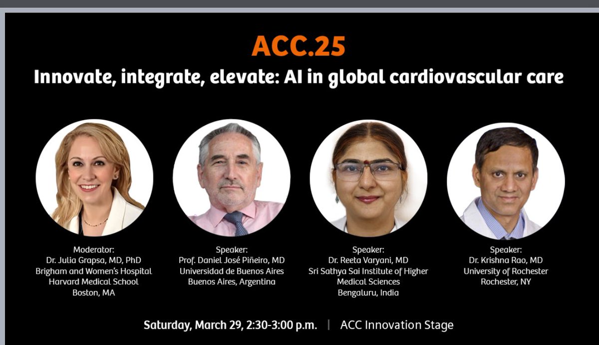 Julia Grapsa MD, PhD (@jgrapsa) on Twitter photo Join us today at #ACC25 Innovation Stage to discuss about Artificial Intelligence #AI #deeplearning #CVhealth <a href="/worldheartfed/">World Heart Federation</a> <a href="/LubbDup/">Jagat Narula</a> <a href="/ACCinTouch/">American College of Cardiology</a> Join us today at #ACC25 Innovation Stage to discuss about Artificial Intelligence #AI #deeplearning #CVhealth <a href="/worldheartfed/">World Heart Federation</a> <a href="/LubbDup/">Jagat Narula</a> <a href="/ACCinTouch/">American College of Cardiology</a>