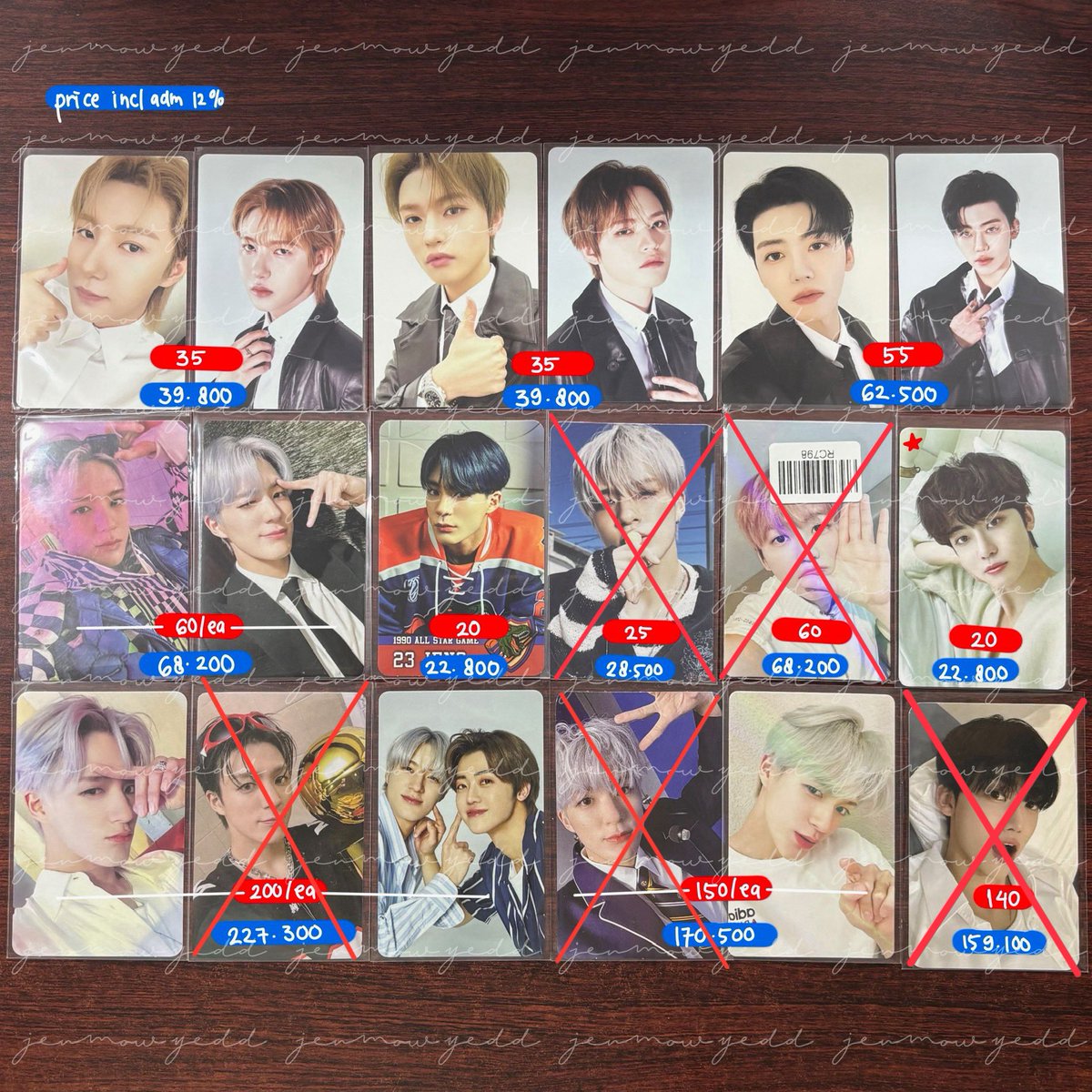 kalau wts ini take all 750k ada kah yg mau? excl adm yap
aab jeno jaemin chenle renjun sg25 pob istj nomin tuspi dreamzine tc pc konsep