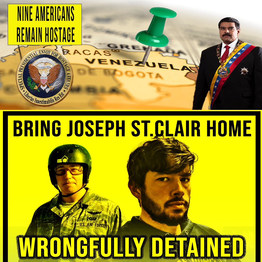 StC Sola Fide (@tsori233) on Twitter photo <a href="/realDonaldTrump/">Donald J. Trump</a> <a href="/RichardGrenell/">Richard Grenell</a>
YOU RESCUED 6 HOSTAGES IN JANUARY BUT MADURO STILL HOLDS OUR SON AND OTHERS CAPTIVE!!! HE REFUSES TO PROVE THAT JOSEPH IS ALIVE. PLEASE HELP US AND DEMAND IMMEDIATE ACCESS!!! <a href="/realDonaldTrump/">Donald J. Trump</a> <a href="/RichardGrenell/">Richard Grenell</a>
YOU RESCUED 6 HOSTAGES IN JANUARY BUT MADURO STILL HOLDS OUR SON AND OTHERS CAPTIVE!!! HE REFUSES TO PROVE THAT JOSEPH IS ALIVE. PLEASE HELP US AND DEMAND IMMEDIATE ACCESS!!!
