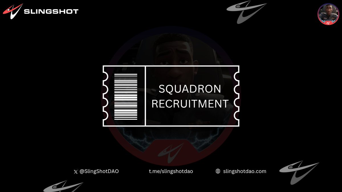 Tiyeye๐ถ (@track_kvng) on Twitter photo SQUADRON RECRUITMENT IS ON!!!
This is an invitation to join the ranks of Slingshot Squadron โ exclusive for <a href="/SlingshotDAO/">Slingshot DAO</a> bullievers! โก
Apply here๐ sling.li/squadron
Learn more: sling.li/squadroninfo
#SSDMission #NFT
#Roblox #web3gaming SQUADRON RECRUITMENT IS ON!!!
This is an invitation to join the ranks of Slingshot Squadron โ exclusive for <a href="/SlingshotDAO/">Slingshot DAO</a> bullievers! โก
Apply here๐ sling.li/squadron
Learn more: sling.li/squadroninfo
#SSDMission #NFT
#Roblox #web3gaming