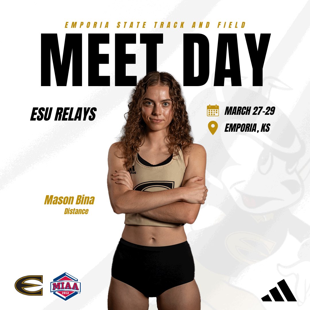It’s the final day of ESU Relays! Field events begin at 11:00 and on the track at 12:00! Hope to see you at Welch or you can follow along with live results at results.blacksquirreltiming.com/meets/43988/ev…

#StingersUp