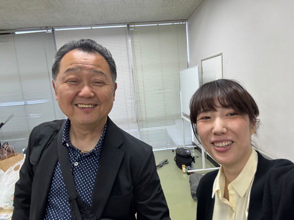KazuSaxophone's tweet photo. 10数年ぶりに会った弟子!
久しぶりの再会で元気な姿を見られて
嬉しい限りでした☺️
またな👋
#再会
#サックス
#サックスアンサンブル
#AZURESAX https://t.co/WL9eA6cQeO