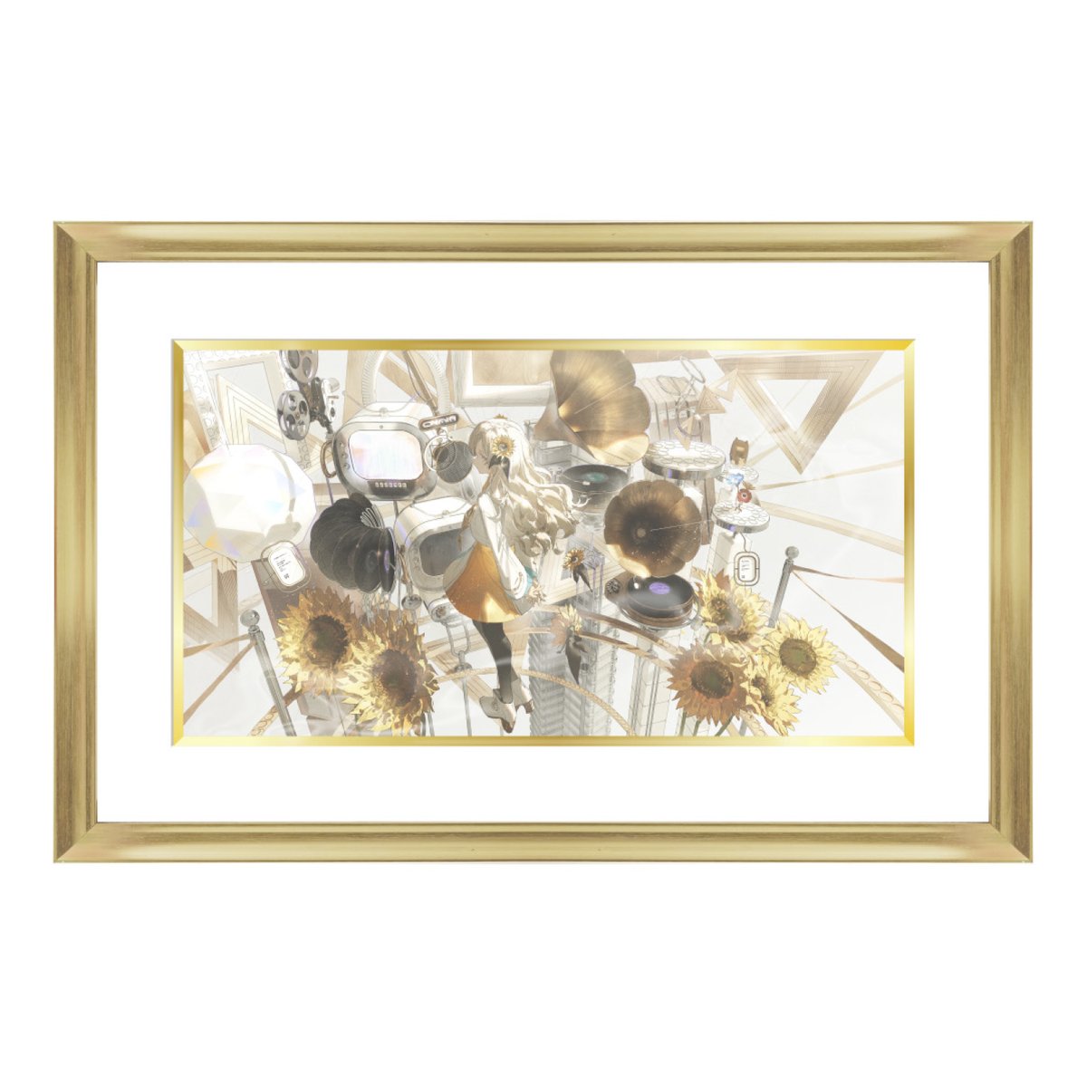 ヰ世界情緒展2 グッズ紹介① 】 ジクレーアート illustration byれ