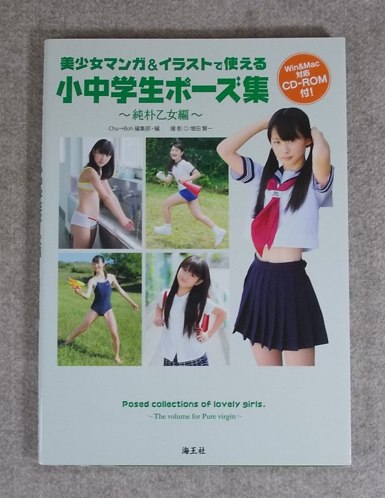 美少女マンガ＆イラストで使える 小中学生ポーズ集 純朴乙女編