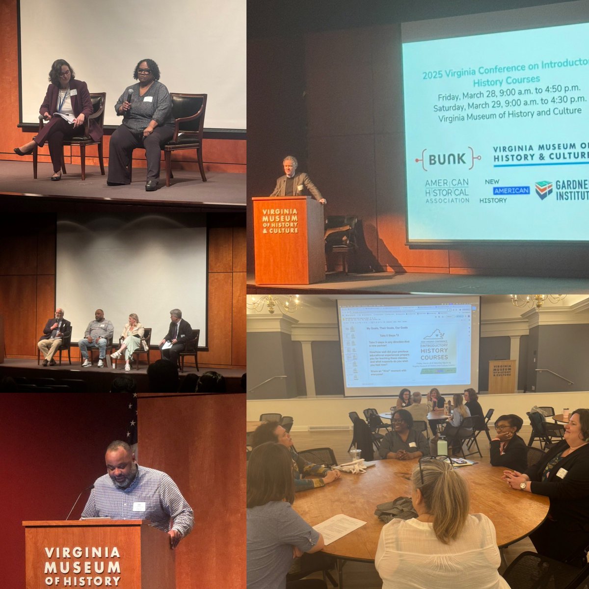 New American History (@newamericanhist) on Twitter photo Day 1 of the <a href="/AHAhistorians/">American Historical Association</a> VA Conference was a joyful gathering of scholars, educators, curators, archivists and students! Looking forward to continuing the conversation today! Day 1 of the <a href="/AHAhistorians/">American Historical Association</a> VA Conference was a joyful gathering of scholars, educators, curators, archivists and students! Looking forward to continuing the conversation today!