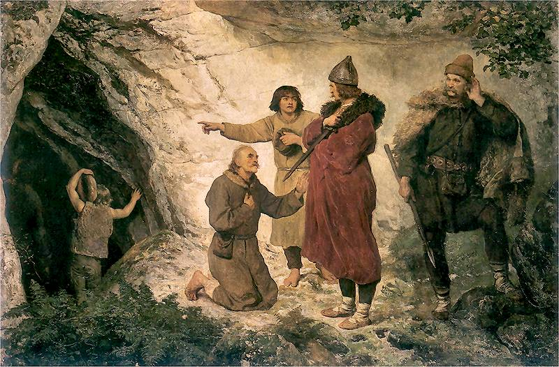 Wojciech Gerson-łokietek pod Ojcowem