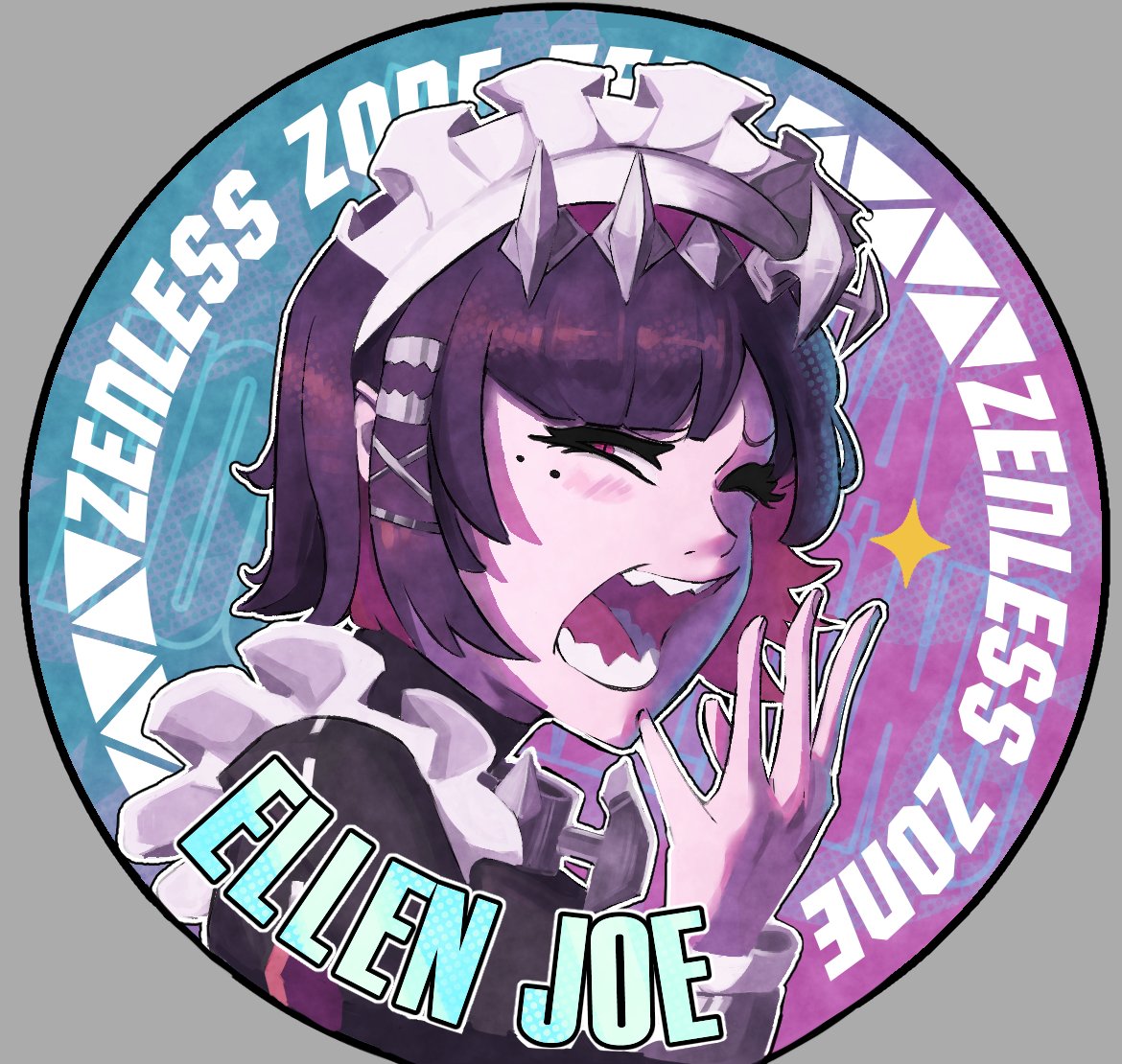 C5TSU's tweet image. I&apos;ve never played Zenless Zone Zero... But here&apos;s Ellen Joe caught yawning in 4k 📸🦈

#ZenlessZoneZero #ゼンゼロ