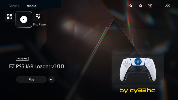 aldostools's tweet photo. ⭐️EZ PS5 JAR Loader ISO 1.0.0 fork by cy33hc

🔹Removed some JAR payloads
🔹JAR loader has only umtx and elfloader
🔹elfloader pulls the elfldr.elf from remote http server
🔹"Remote Elf Sender" menu
👍Don't need to burn new BDJ disc to update it :)

📥https://t.co/8vRREnQiyk https://t.co/Uav9UAmRHU