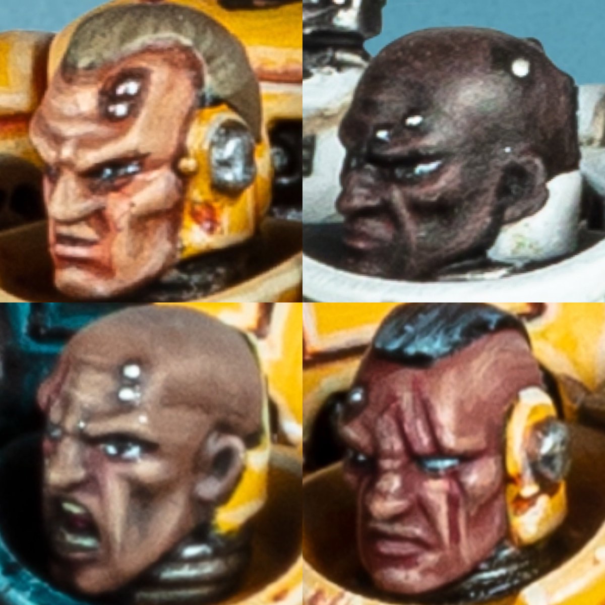 After getting the Lamenters on the table for the first time in ages, here’s some close ups of the heroic saviours of the imperium who took part. #WarhammerCommunity