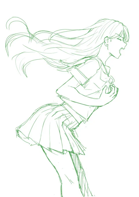 1枚目みたいに目より上が見えない叫んでるイラストが描きたいなーっと昼間なんとなく考えてたんですが、実際描いてみると思ったよりしっくりこないような・・・ 1枚目と2枚目の元絵で、構図はどちらが好みか教えて頂けると嬉しいです(アンケートはリプにぶら下げます