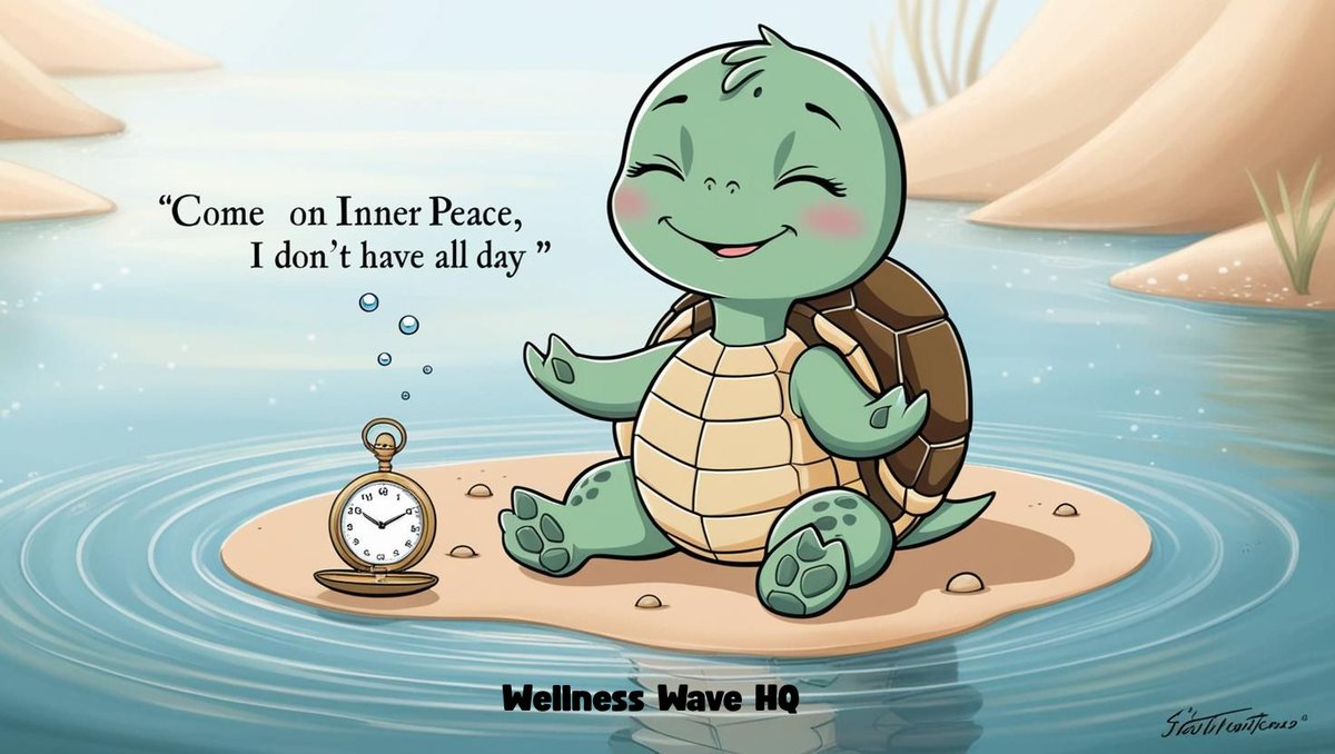 WellnessWave_HQ's tweet image. Trying to meditate like: 🧘‍♀️🕐
Finding calm isn’t always quick — but it&apos;s always worth it.
#ChronicPainHumor #MindfulLiving #WellnessWithLaughter #WellnessWaveHQ