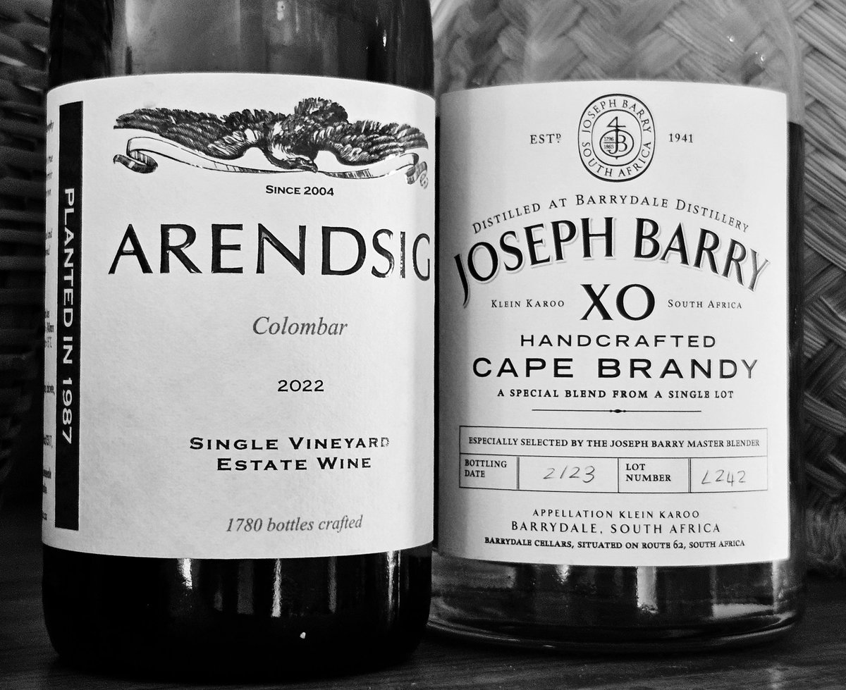 Colombard, two ways.