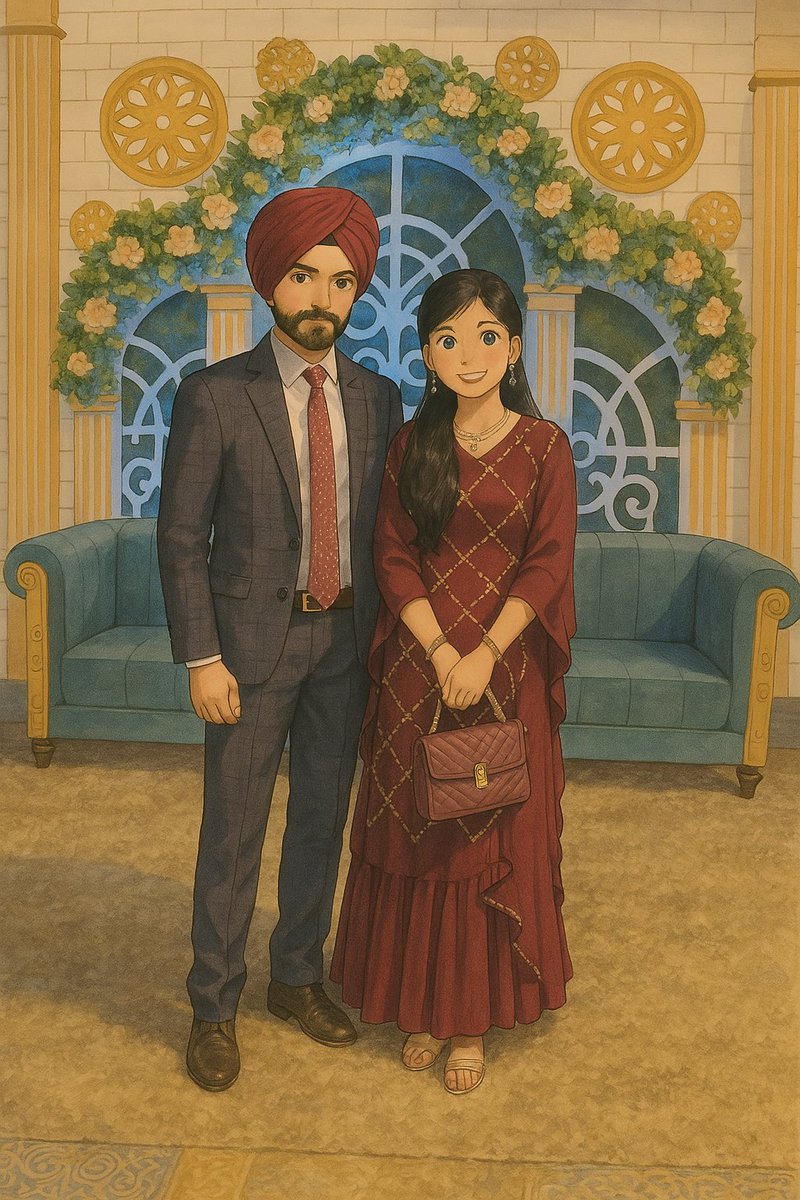 Simrandeep Singh (@isimrandeep) on Twitter photo Following the trendโฆ #Ghibli Following the trendโฆ #Ghibli